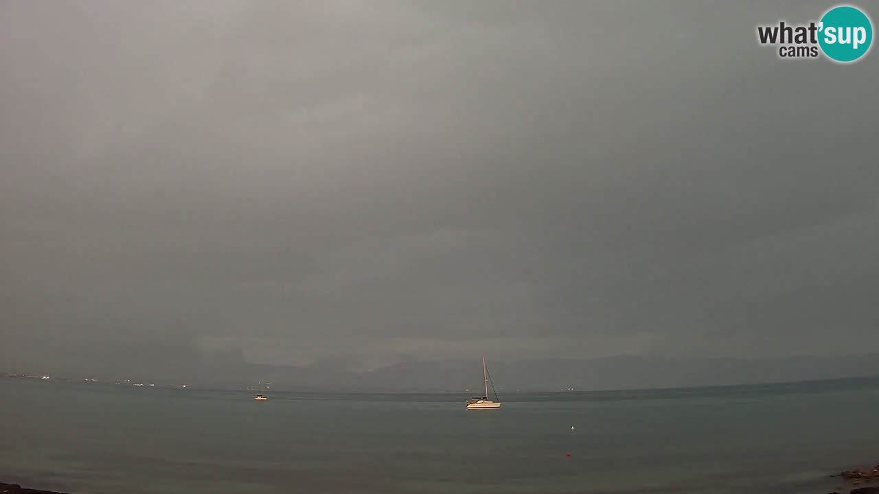 Webcam Cagliari Windsurf Club – Playa del Poetto en directo