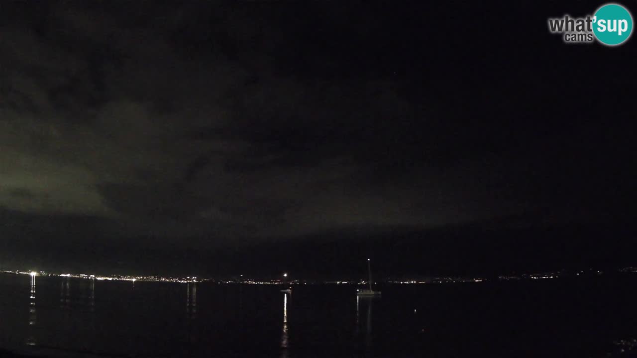 Web kamera Cagliari Windsurf Club – Poetto plaža uživo