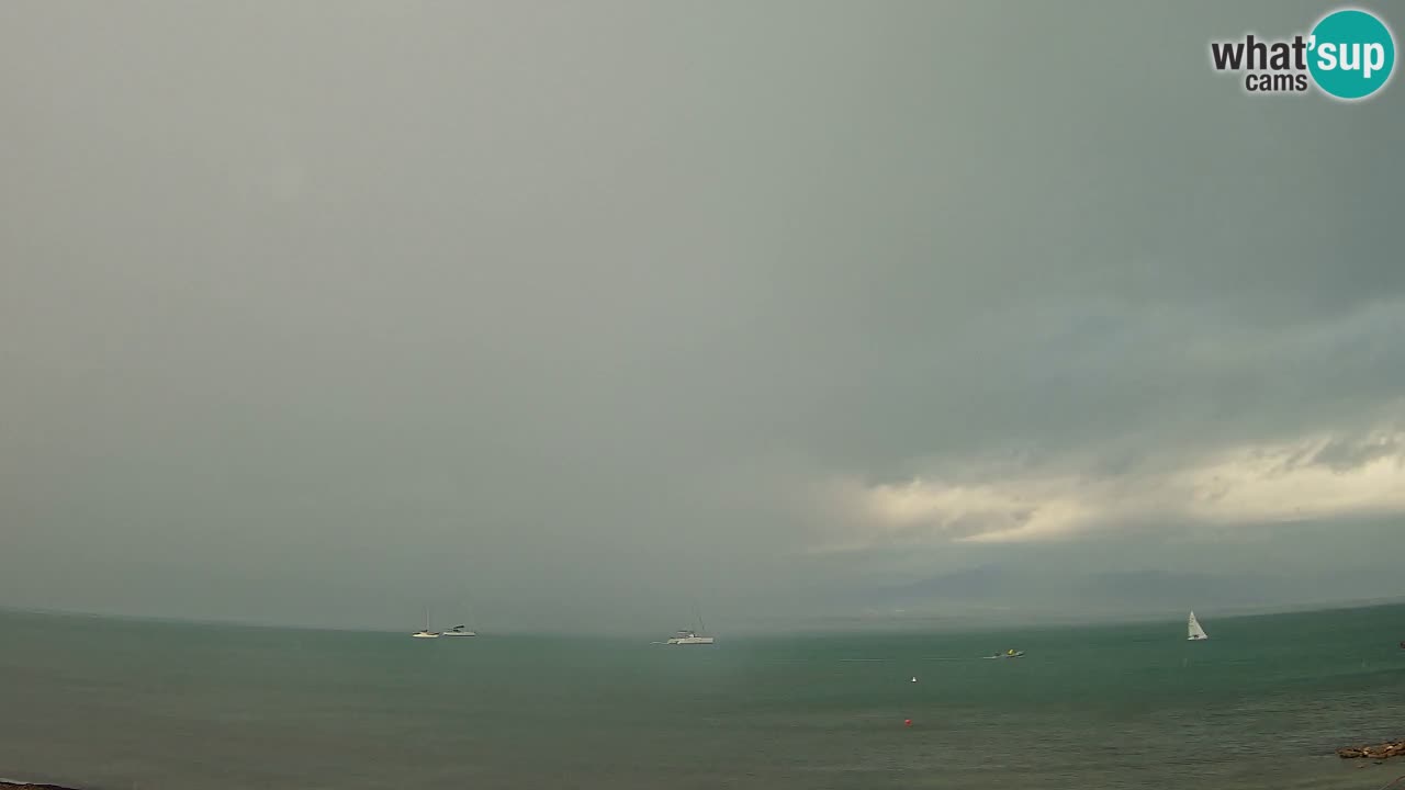 Web kamera Cagliari Windsurf Club – Poetto plaža uživo