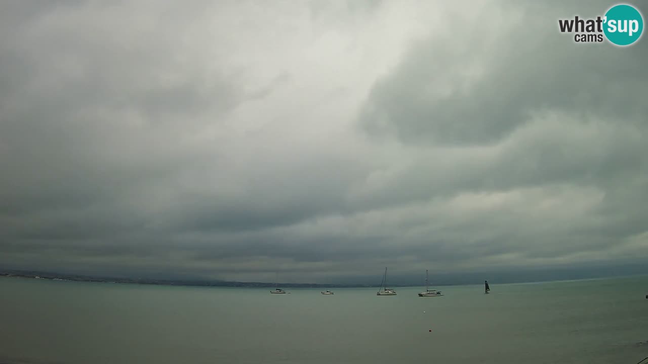 Web kamera Cagliari Windsurf Club – Poetto plaža uživo