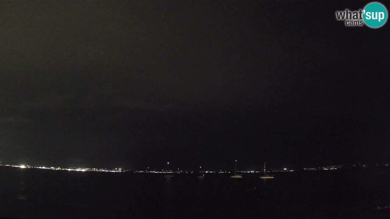 Webcam Cagliari Windsurf Club – Plage du Poetto en direct