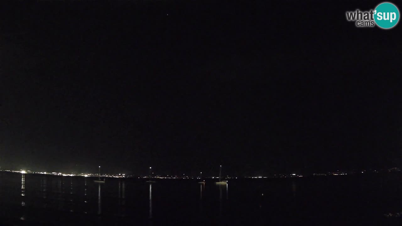 Webcam Cagliari Windsurf Club – Plage du Poetto en direct