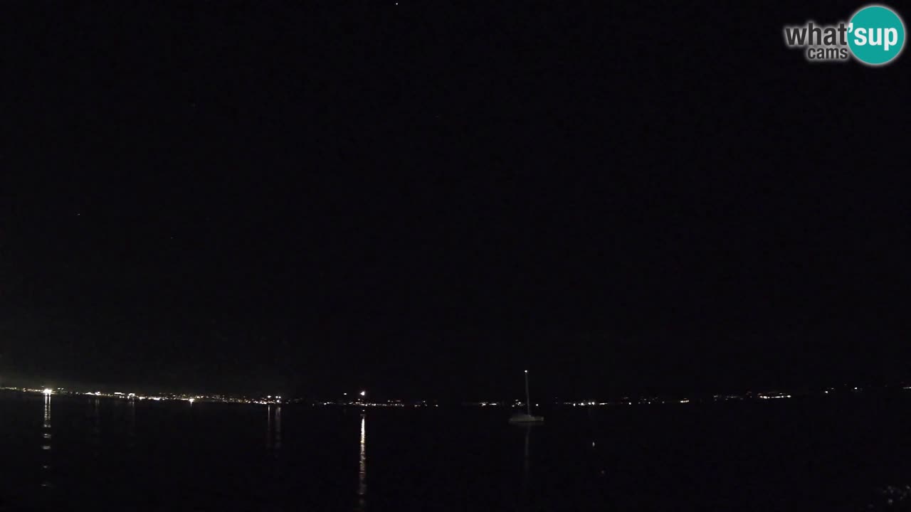 Webcam Cagliari Windsurf Club – Playa del Poetto en directo