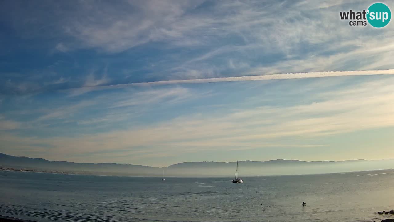 Webcam Cagliari Windsurf Club – Liveblick vom Poetto Strand