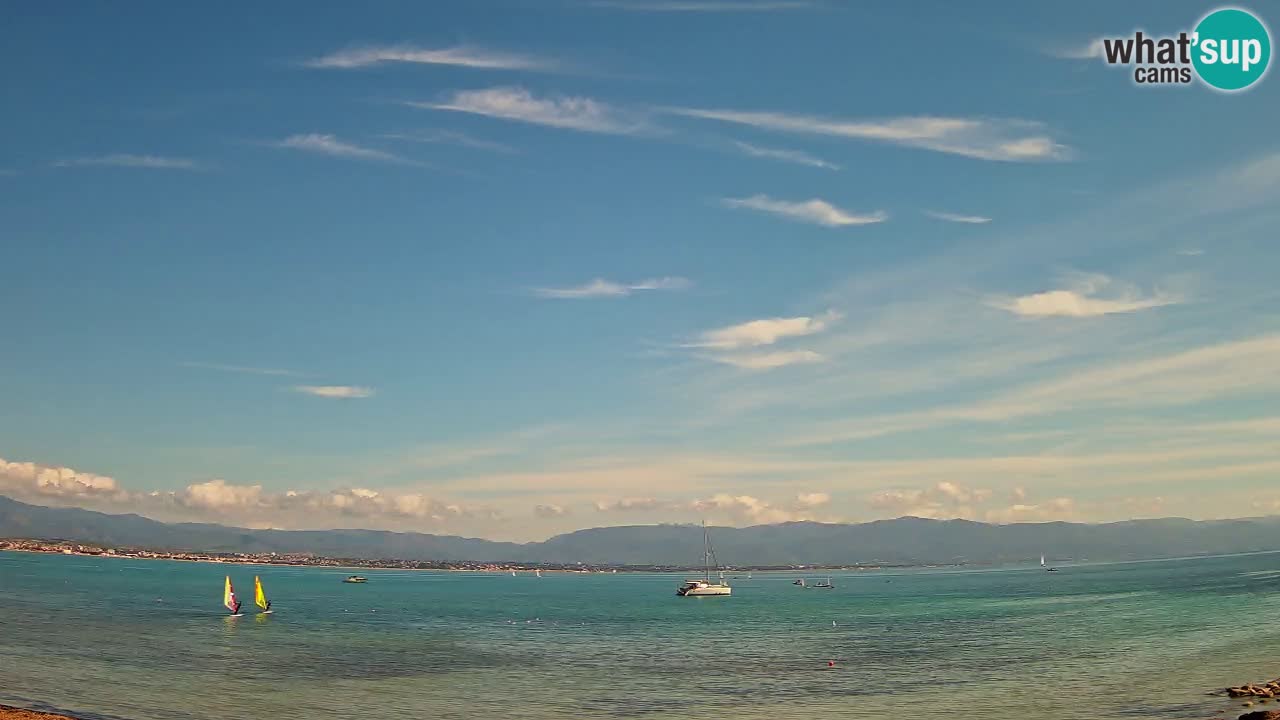Webcam Cagliari Windsurf Club – Liveblick vom Poetto Strand