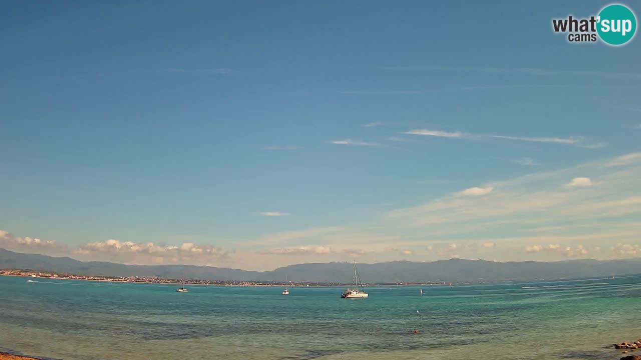 Webcam Cagliari Windsurf Club – Playa del Poetto en directo