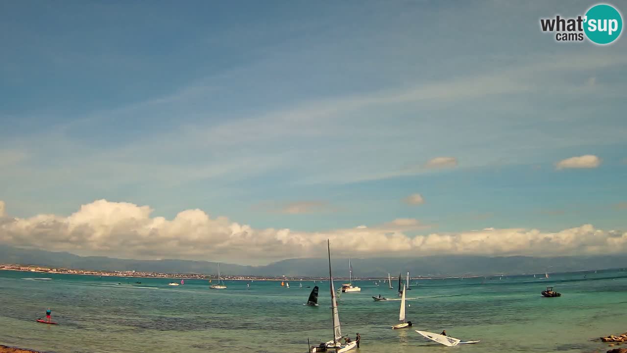 Webcam Cagliari Windsurf Club – Liveblick vom Poetto Strand