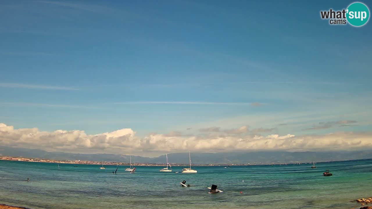 Webcam Cagliari Windsurf Club – Spiaggia del Poetto in diretta