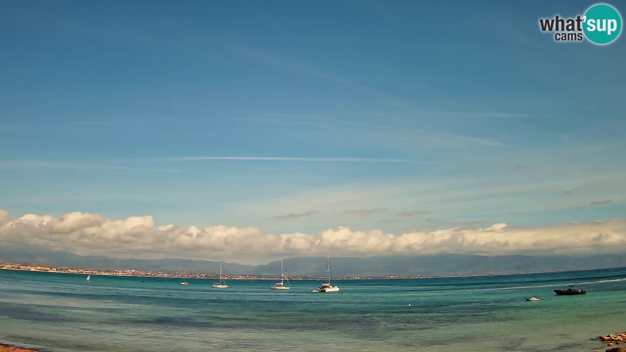 Web kamera Cagliari Windsurf Club – Poetto plaža uživo