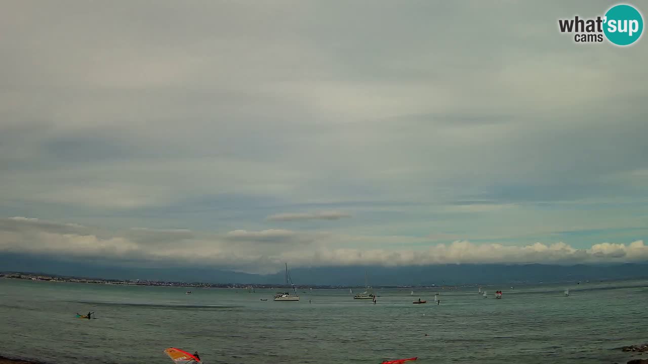 Webcam Cagliari Windsurf Club – Spiaggia del Poetto in diretta
