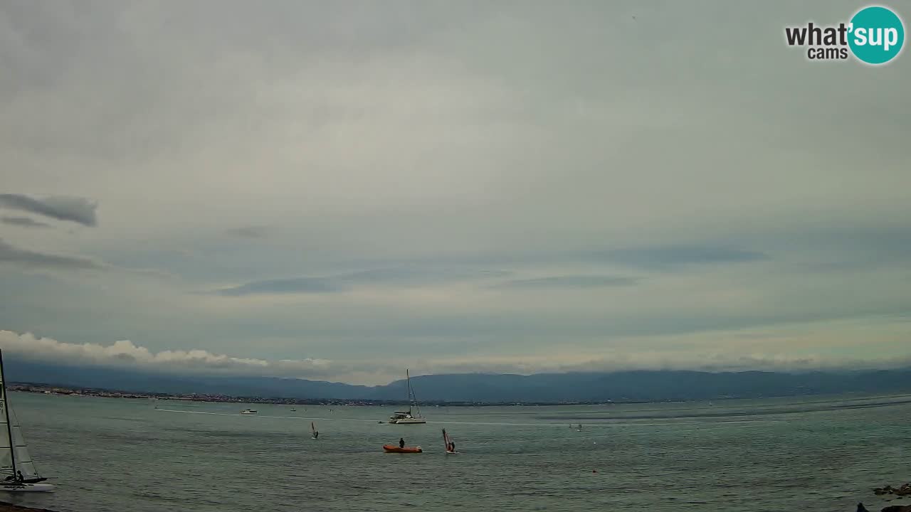 Webcam Cagliari Windsurf Club – Plage du Poetto en direct
