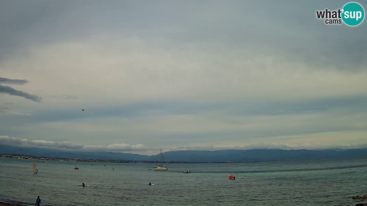 Webcam Cagliari Windsurf Club – Liveblick vom Poetto Strand