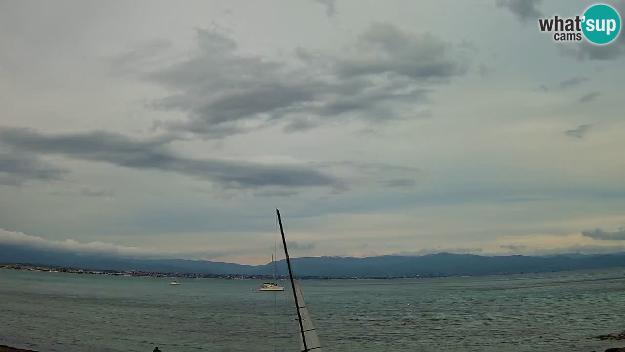 Webcam Cagliari Windsurf Club – Plage du Poetto en direct