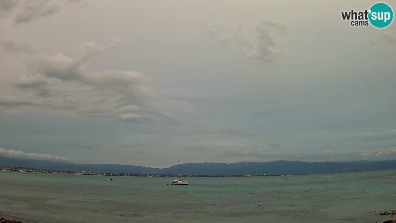 Web kamera Cagliari Windsurf Club – Poetto plaža uživo