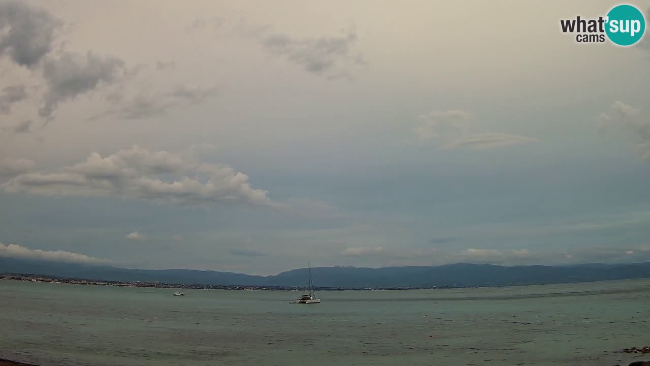 Webcam Cagliari Windsurf Club – Playa del Poetto en directo