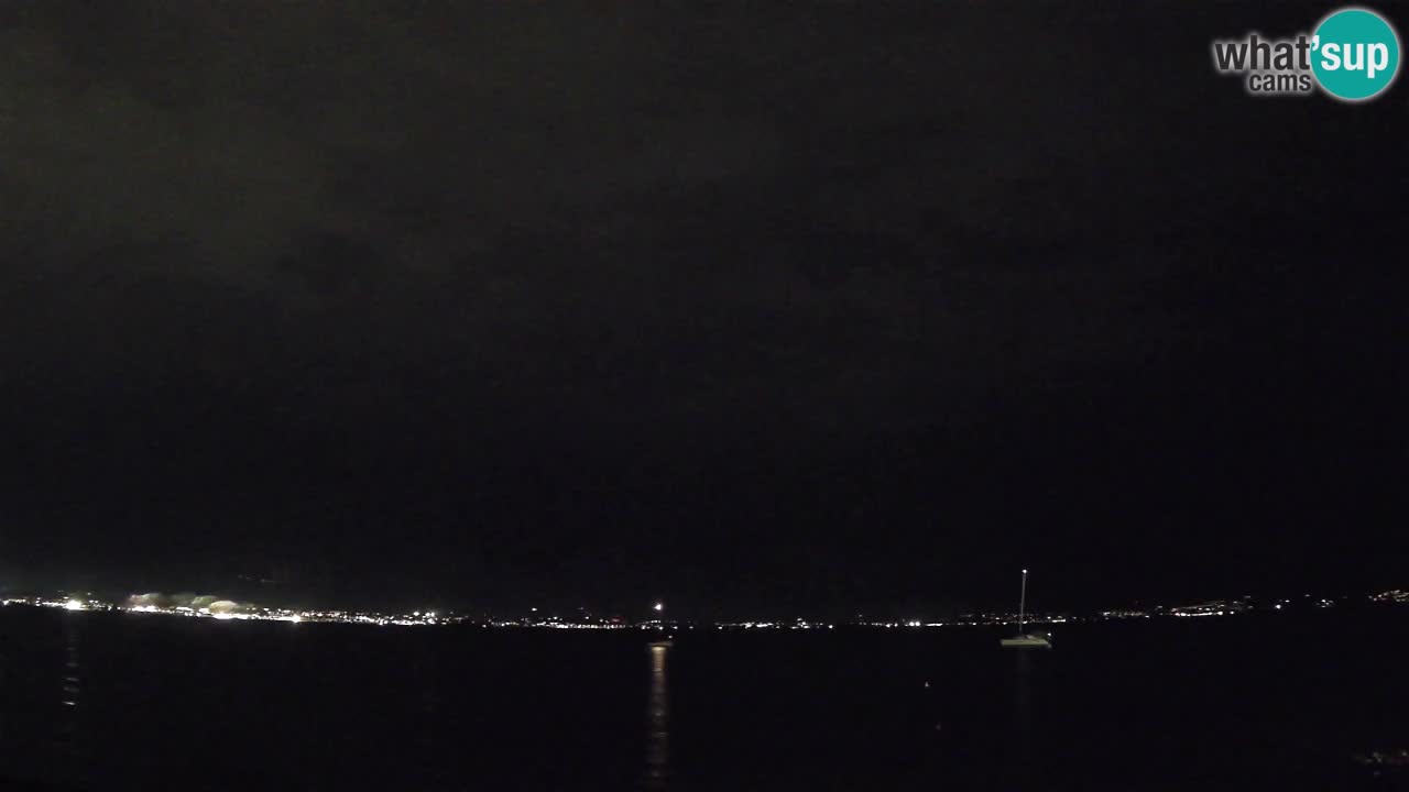 Web kamera Cagliari Windsurf Club – Poetto plaža uživo