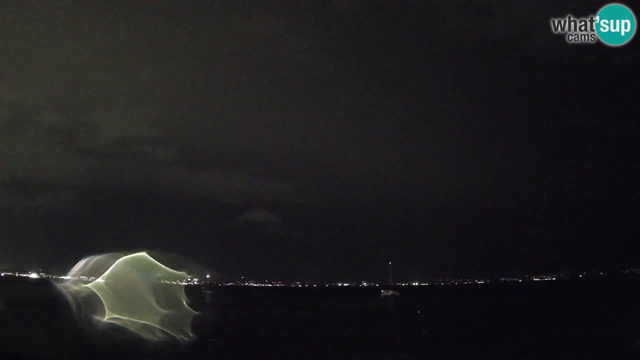 Webcam Cagliari Windsurf Club – Playa del Poetto en directo