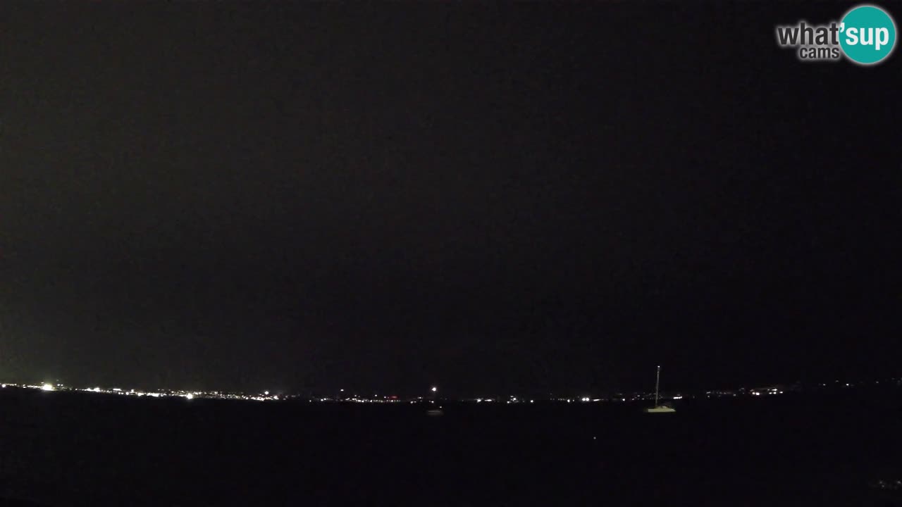 Webcam Cagliari Windsurf Club – Playa del Poetto en directo