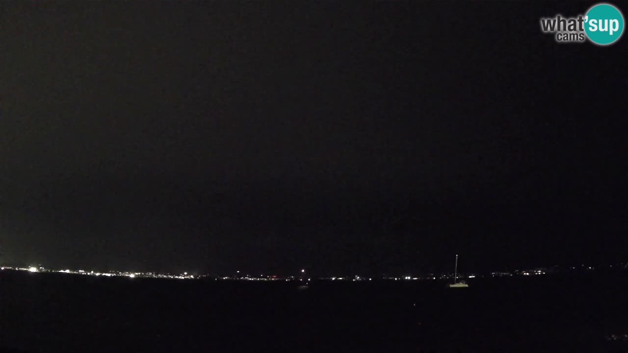 Webcam Cagliari Windsurf Club – Playa del Poetto en directo