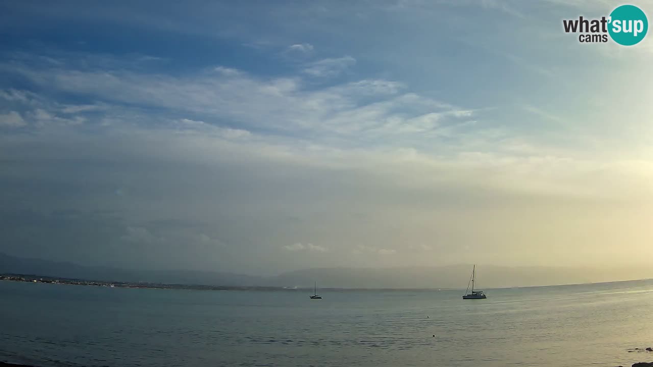 Webcam Cagliari Windsurf Club – Spiaggia del Poetto in diretta