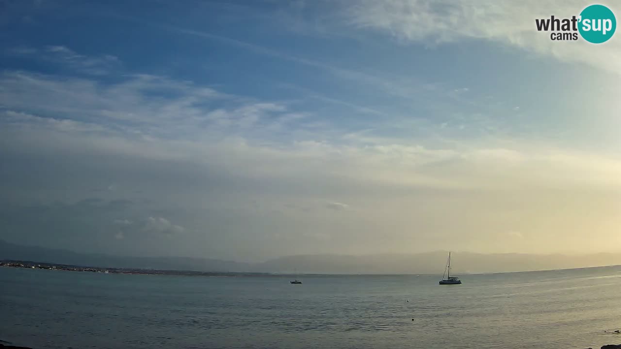 Webcam Cagliari Windsurf Club – Spiaggia del Poetto in diretta
