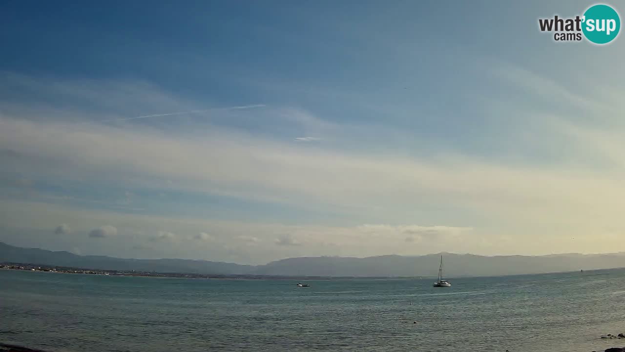 Webcam Cagliari Windsurf Club – Spiaggia del Poetto in diretta