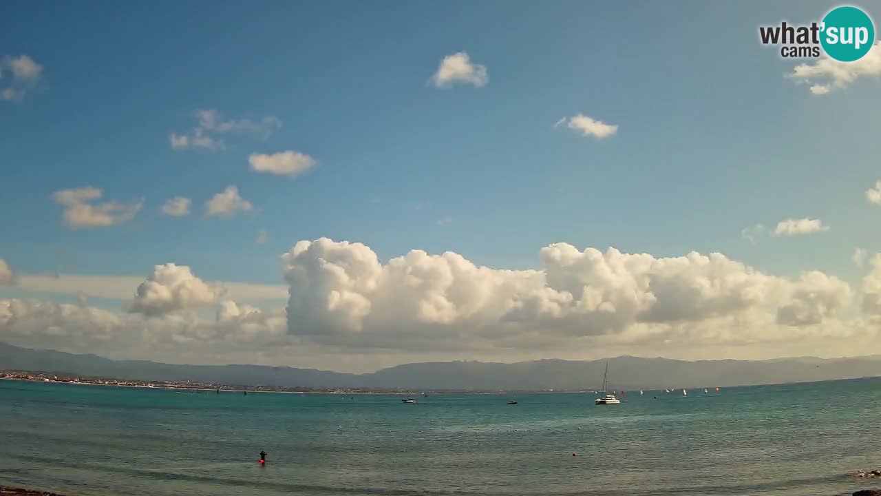 Webcam Cagliari Windsurf Club – Liveblick vom Poetto Strand