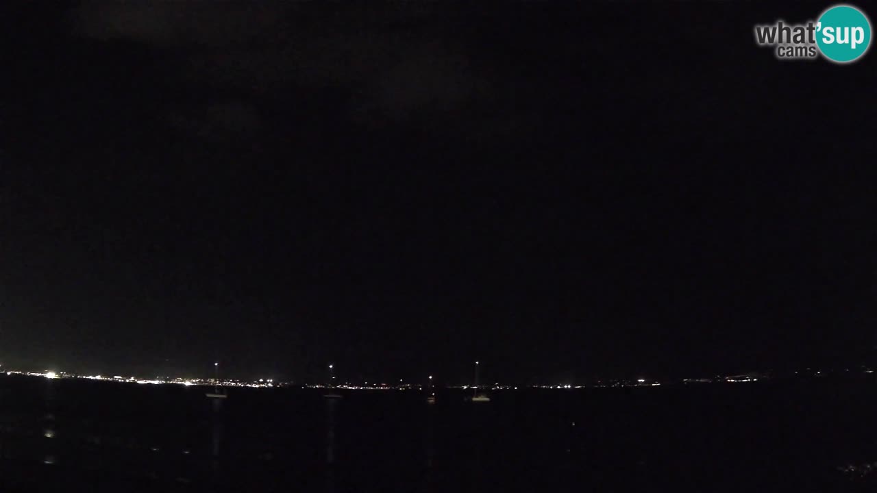 Webcam Cagliari Windsurf Club – Playa del Poetto en directo