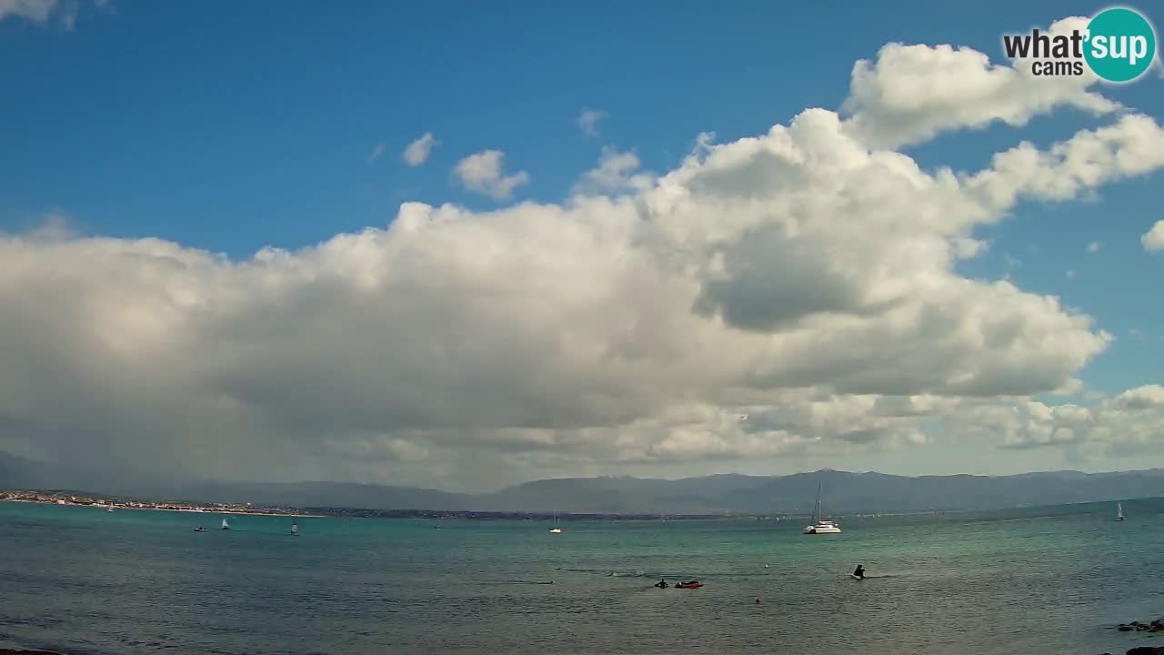 Webcam Cagliari Windsurf Club – Spiaggia del Poetto in diretta