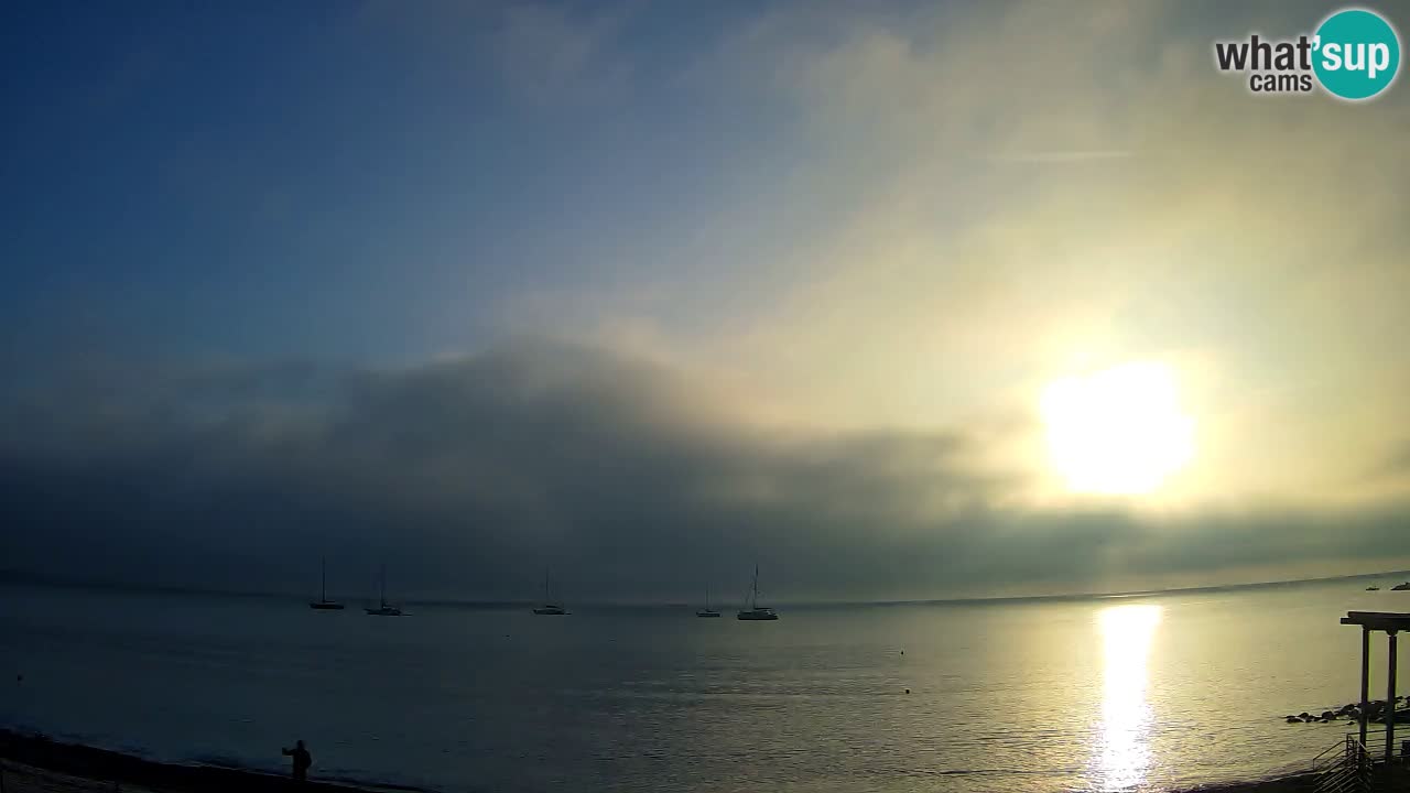 Webcam Cagliari Windsurf Club – Playa del Poetto en directo