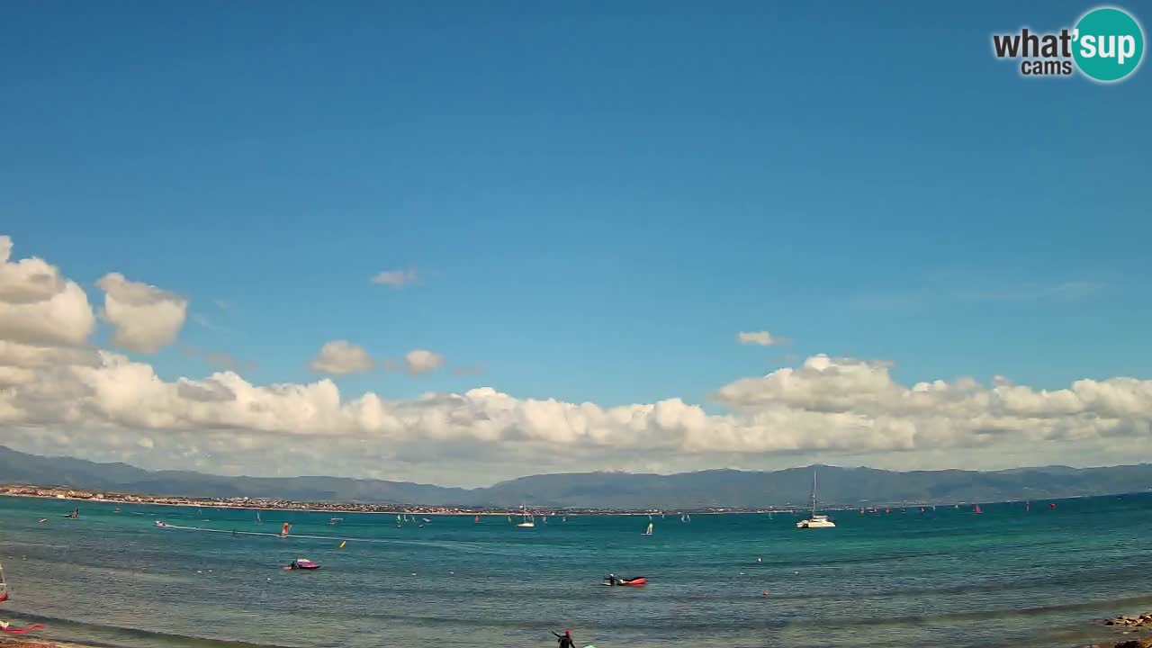Webcam Cagliari Windsurf Club – Live from Poetto Beach