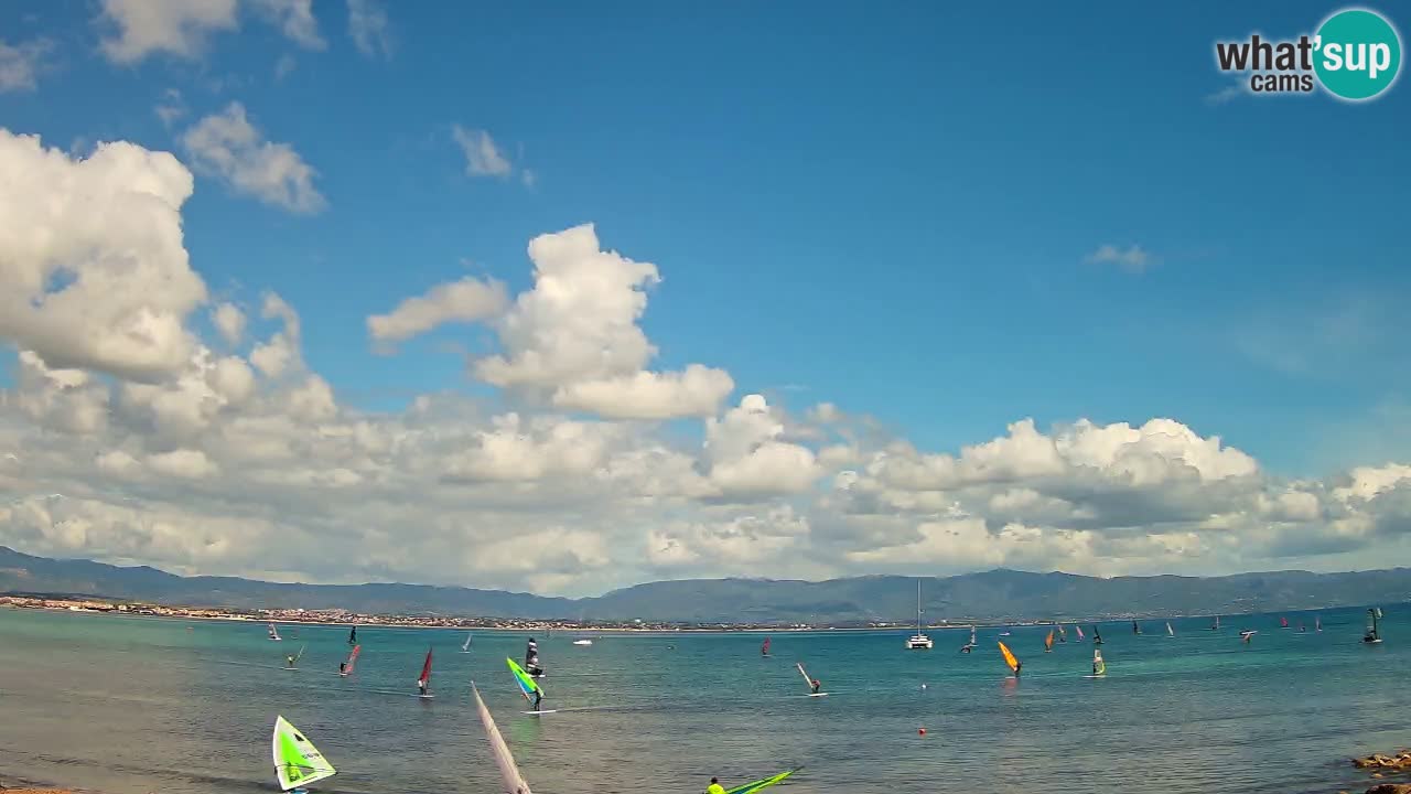 Webcam Cagliari Windsurf Club – Live from Poetto Beach