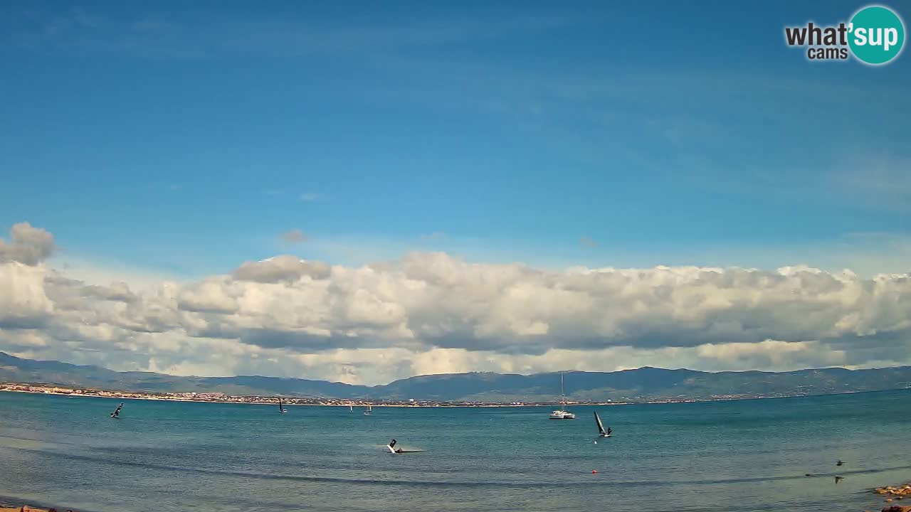 Webcam Cagliari Windsurf Club – Live from Poetto Beach
