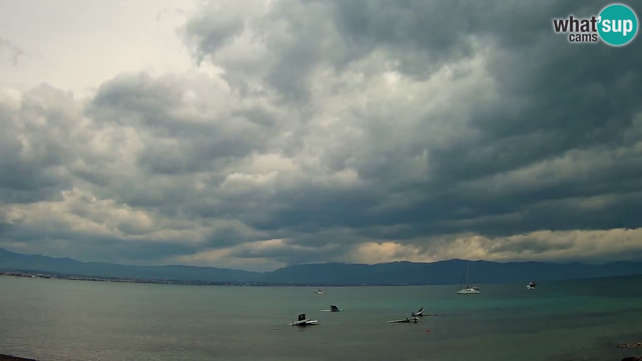 Webcam Cagliari Windsurf Club – Live from Poetto Beach