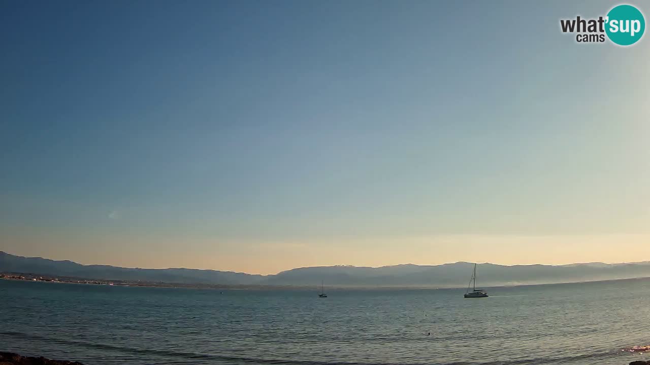 Webcam Cagliari Windsurf Club – Liveblick vom Poetto Strand