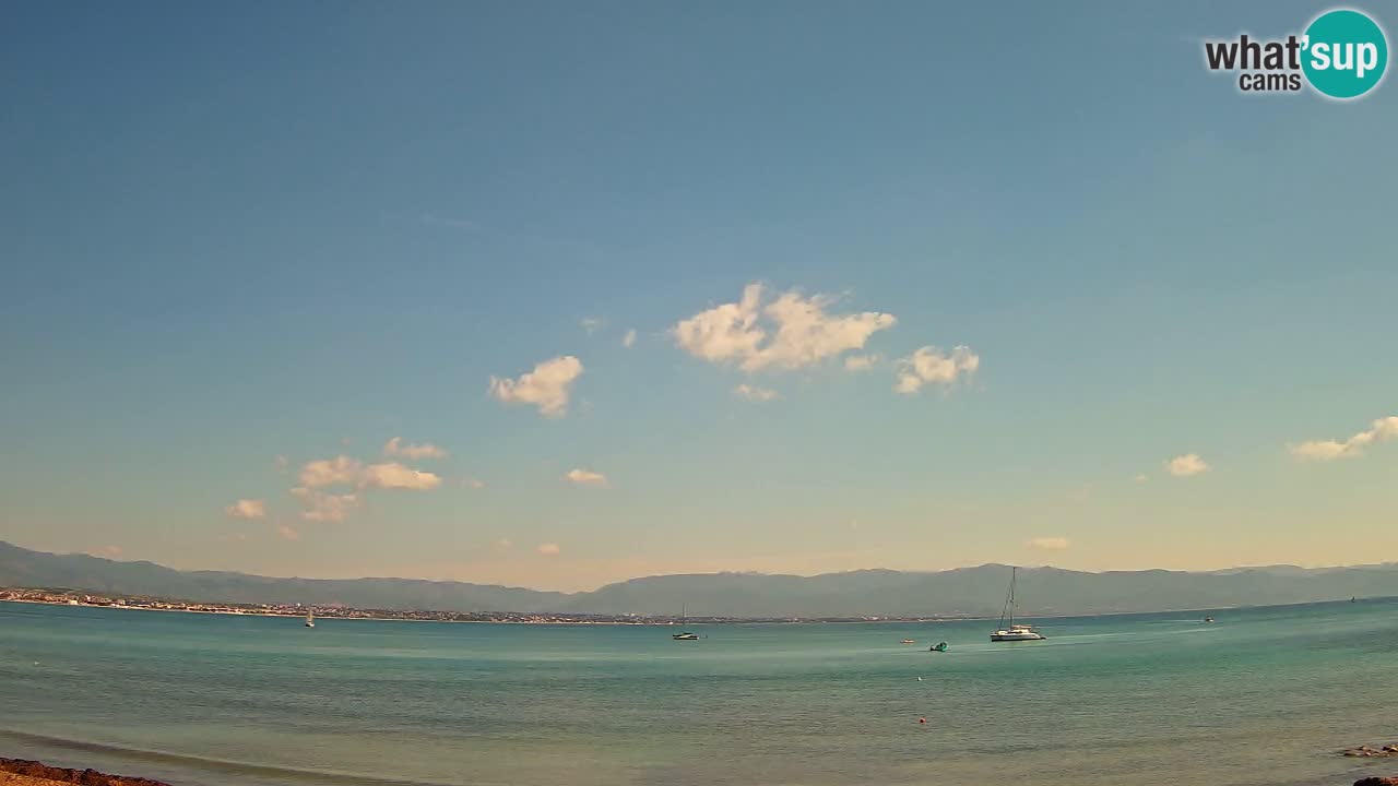 Webcam Cagliari Windsurf Club – Plage du Poetto en direct