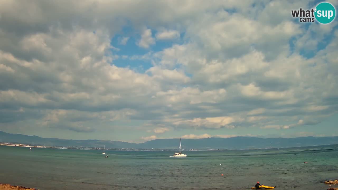 Webcam Cagliari Windsurf Club – Liveblick vom Poetto Strand