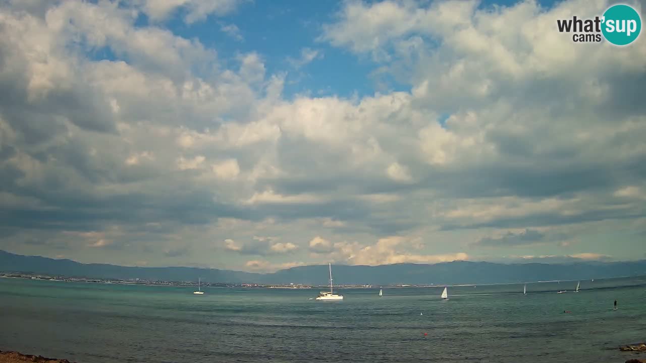 Webcam Cagliari Windsurf Club – Playa del Poetto en directo