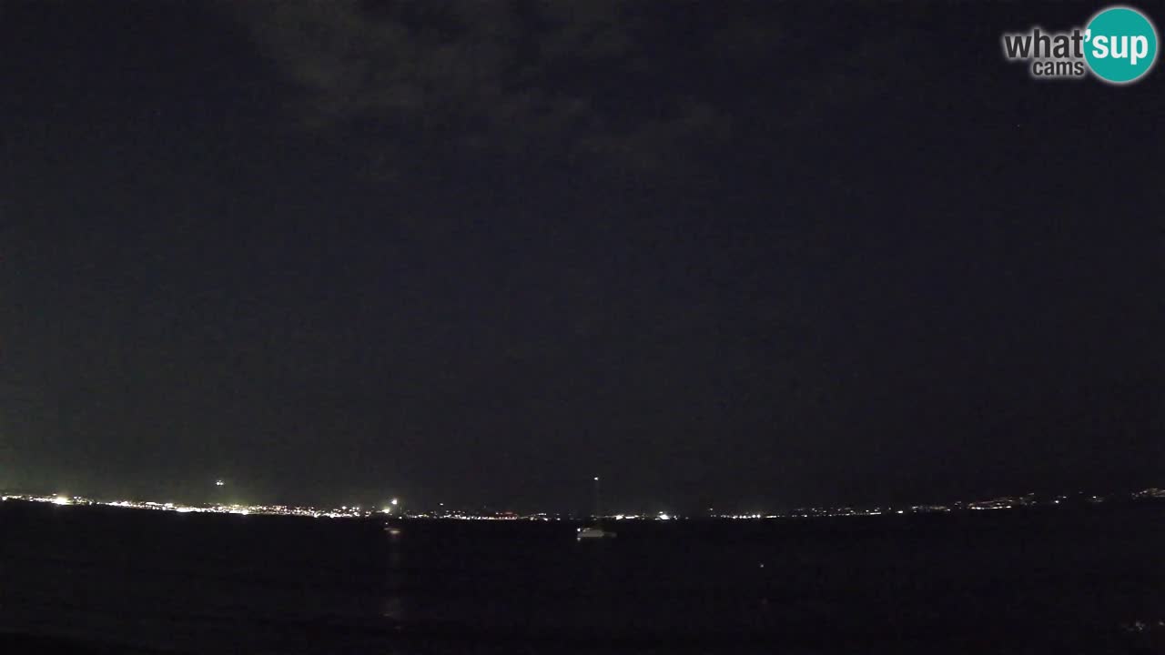 Webcam Cagliari Windsurf Club – Plage du Poetto en direct