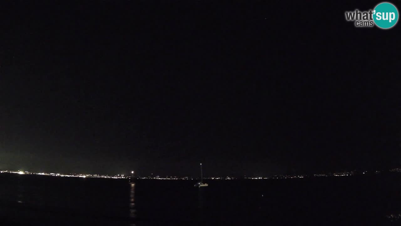 Webcam Cagliari Windsurf Club – Playa del Poetto en directo