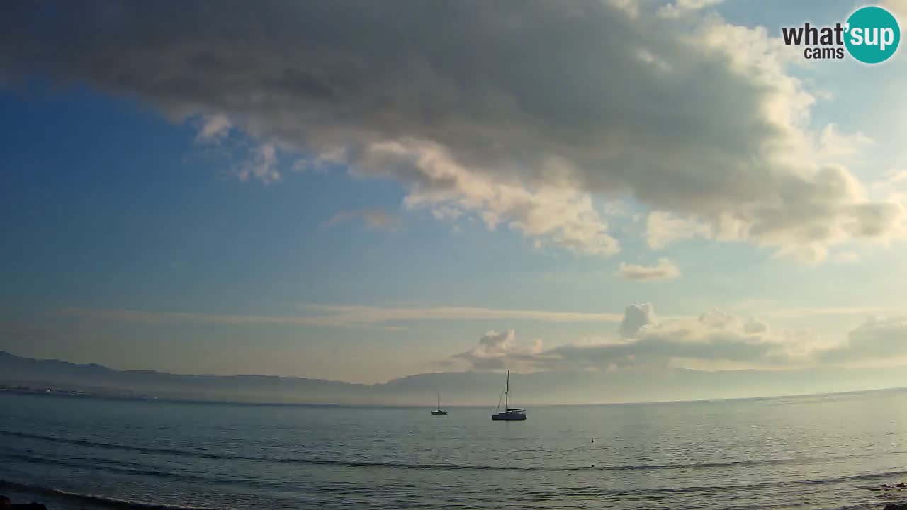 Webcam Cagliari Windsurf Club – Spiaggia del Poetto in diretta