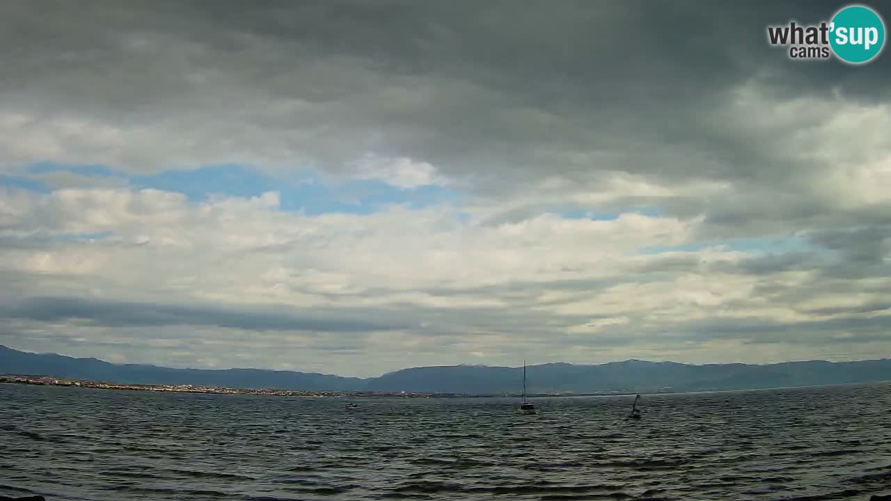 Webcam Cagliari Windsurf Club – Playa del Poetto en directo