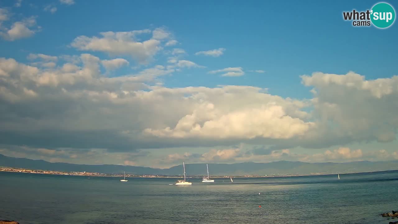 Webcam Cagliari Windsurf Club – Playa del Poetto en directo