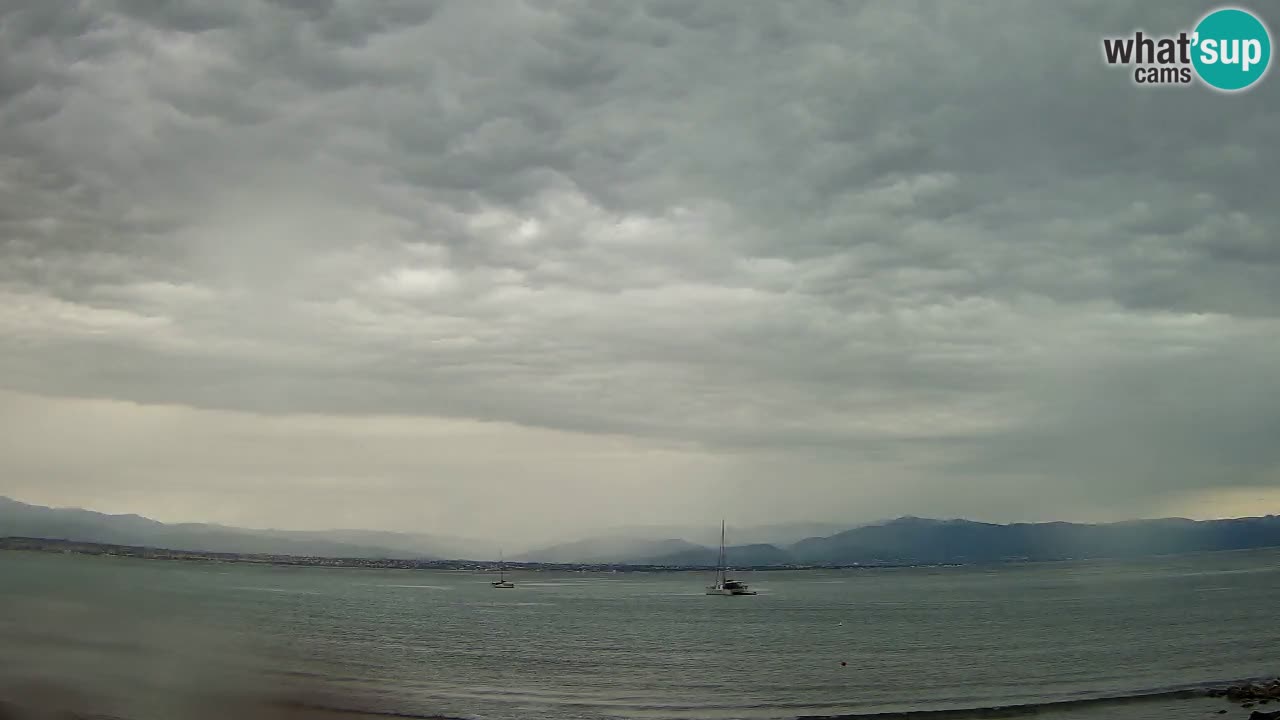 Webcam Cagliari Windsurf Club – Liveblick vom Poetto Strand