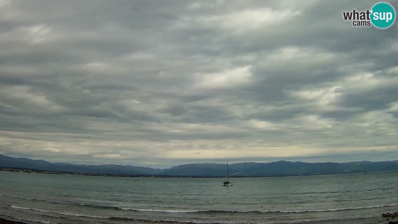Webcam Cagliari Windsurf Club – Spiaggia del Poetto in diretta