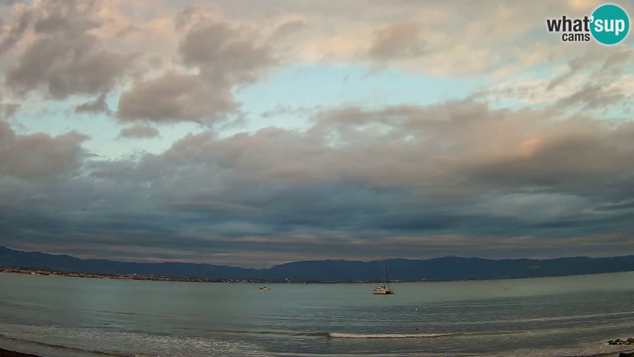Webcam Cagliari Windsurf Club – Spiaggia del Poetto in diretta