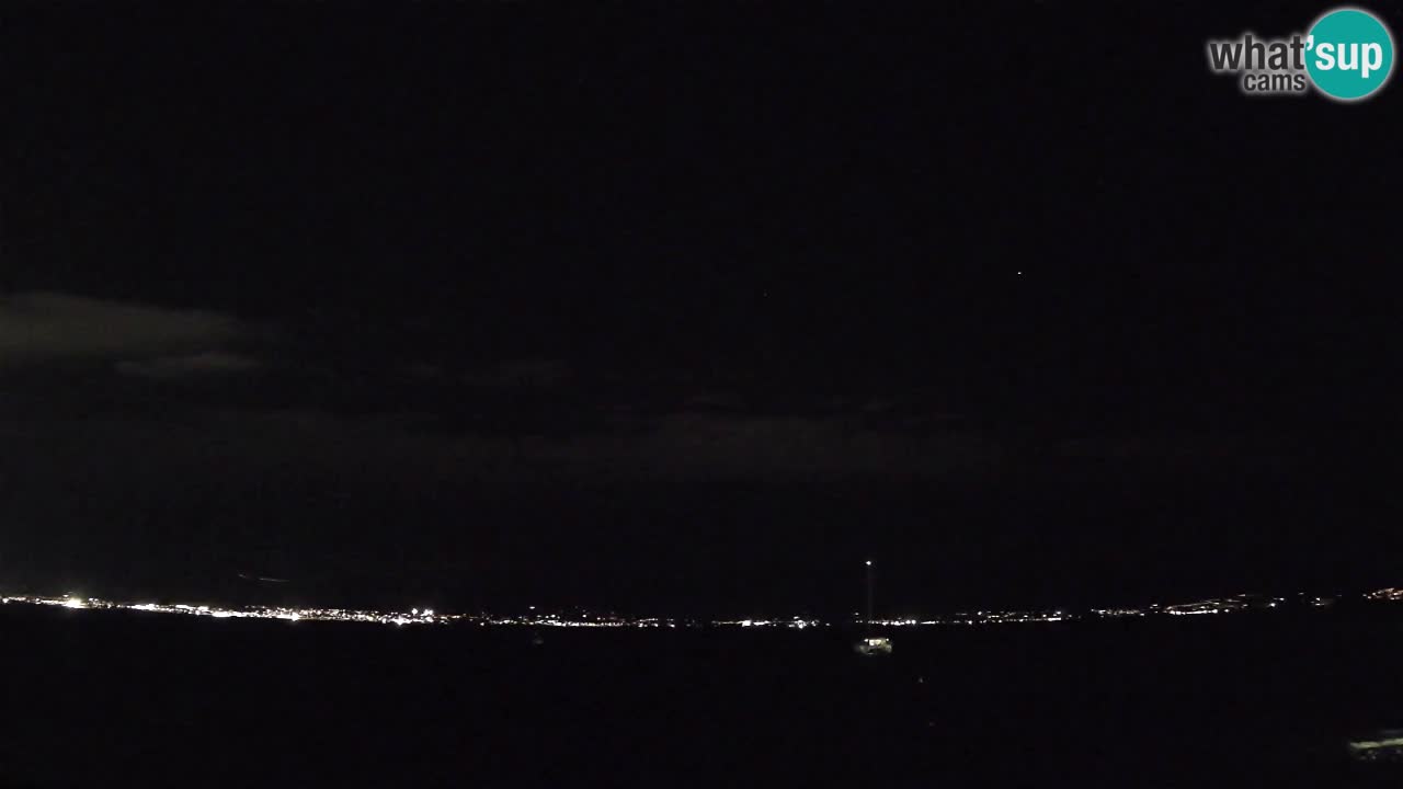 Spletna kamera Cagliari Windsurf Club – Pogled v živo s plaže Poetto