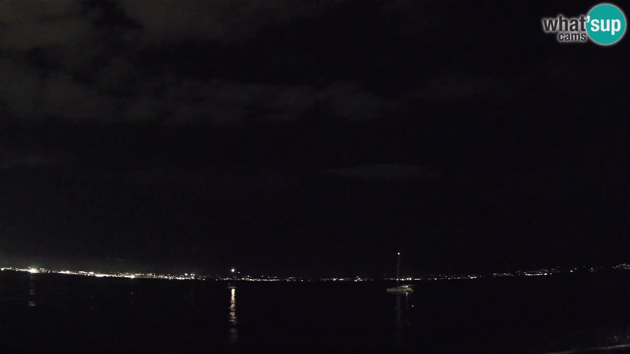 Web kamera Cagliari Windsurf Club – Poetto plaža uživo