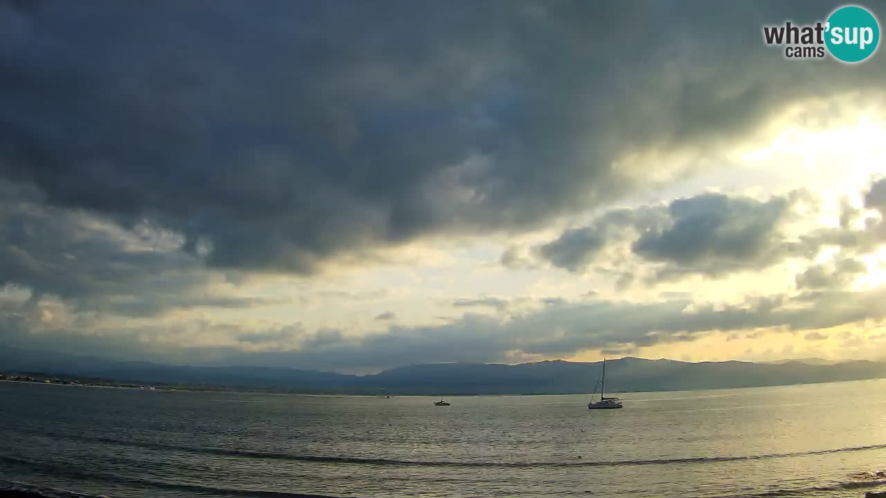 Web kamera Cagliari Windsurf Club – Poetto plaža uživo