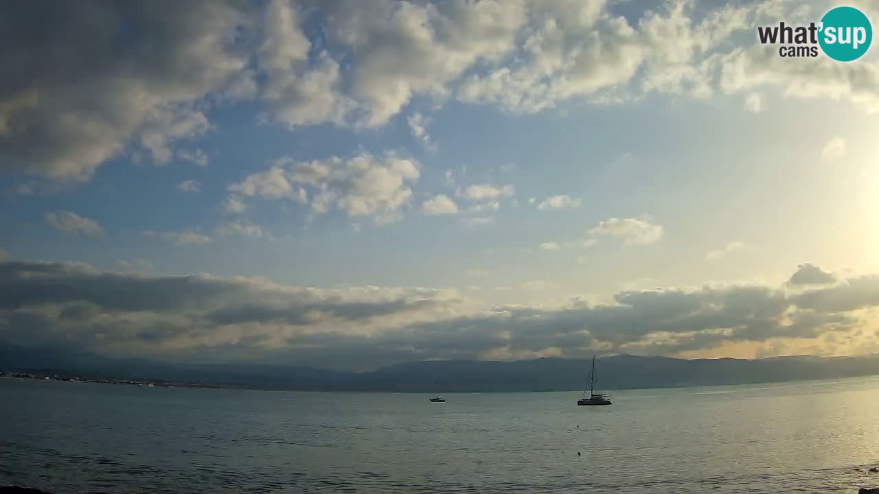 Webcam Cagliari Windsurf Club – Spiaggia del Poetto in diretta